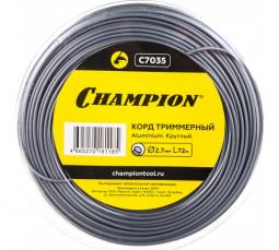 Корд триммерный Aluminium (2,7 мм; 72 м) Champion C7035